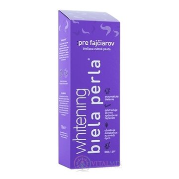 Biela perla Pre fajčiarov zubná pasta 1x75 ml obrázok