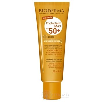 BIODERMA Photoderm MAX SPF 50+ Aquafluid suchý krém tmavý 1x40 ml obrázok