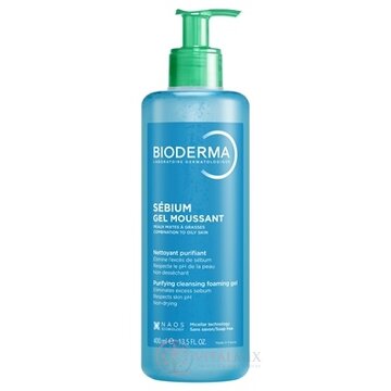 BIODERMA Sébium Gel moussant čistiaci penivý gél 1x400 ml obrázok