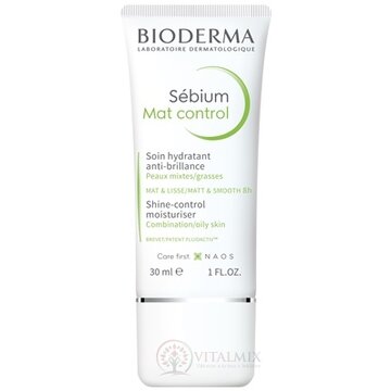 BIODERMA Sébium Mat Control zmatňujúci hydratačný krém 1x30 ml obrázok