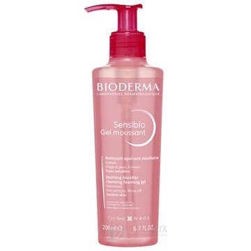 BIODERMA Sensibio Gel moussant jemný čistiaci a odličovací gél 1x200 ml obrázok
