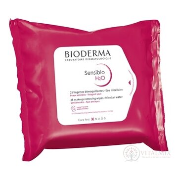 BIODERMA Sensibio H2O micelárne obrúsky 1x25 ks obrázok
