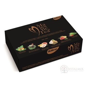 Biogena Majestic Tea MAXI 6 druhov čajov po 10 nálevových vrecúšok (inov. 2021) 60x2,5 g (150 g) obrázok