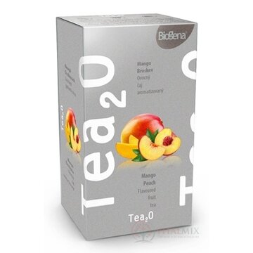 Biogena Tea2O Mango & Broskyňa ovocný čaj 20x2,3 g (46 g) obrázok