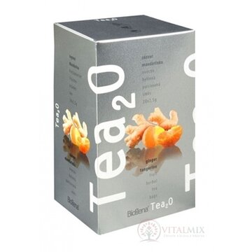 Biogena Tea2O Zázvor & Mandarínka ovocno-bylinná zmes 20x2,5 g (50 g) obrázok