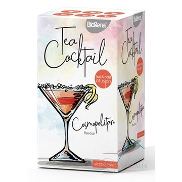 Biogena Tea Cocktail Cosmopolitan flavour bylinná zmes 20x2,5 g (50 g) obrázok