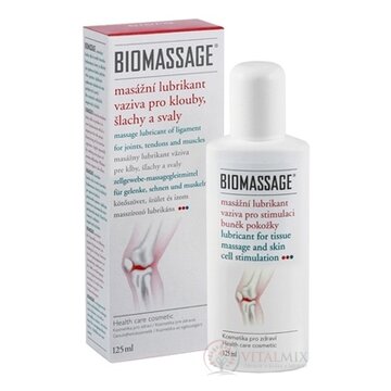 BIOMASSAGE masážny lubrikant väziva gél 1x125 ml obrázok