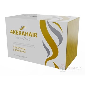 BIOMEDICA 4KERAHAIR Kolagen drink s keratínom (inov. 2025) 1x30 vreciek obrázok