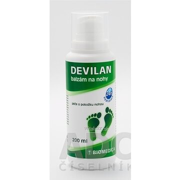 BIOMEDICA DEVILAN balzam na nohy 1x200 ml obrázok