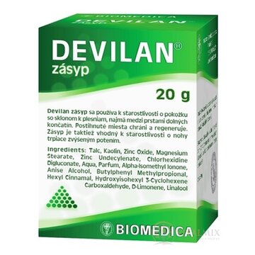BIOMEDICA DEVILAN zásyp 1x20 g obrázok