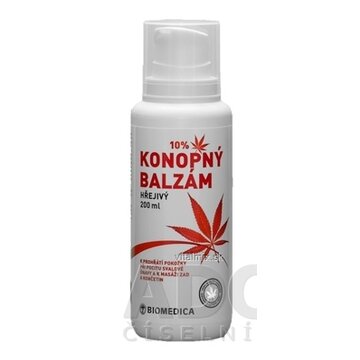 BIOMEDICA KONOPNÝ BALZAM HREJIVÝ 1x200 ml obrázok