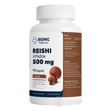 BIOMIC REISHI 500 mg cps 1x90 ks obrázok