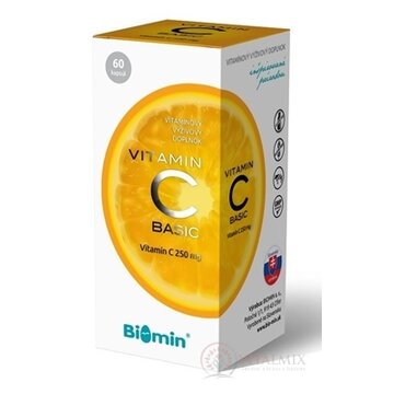 Biomin VITAMIN C BASIC cps 1x60 ks obrázok