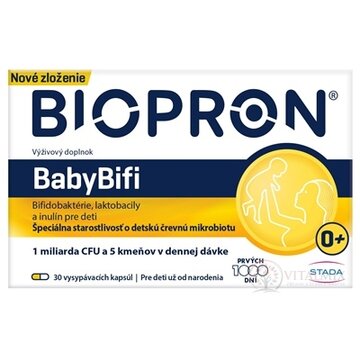 BIOPRON BabyBifi vysypávacie kapsuly (inov. 2026) 1x30 ks obrázok