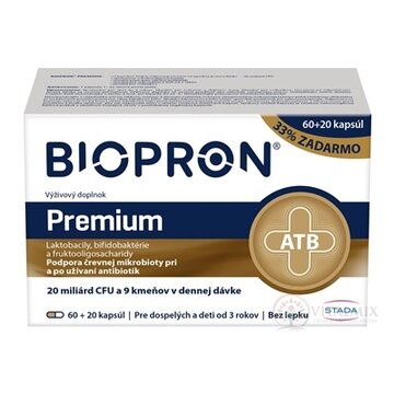 BIOPRON Premium cps 60+20 (33% zadarmo) (80 ks) obrázok