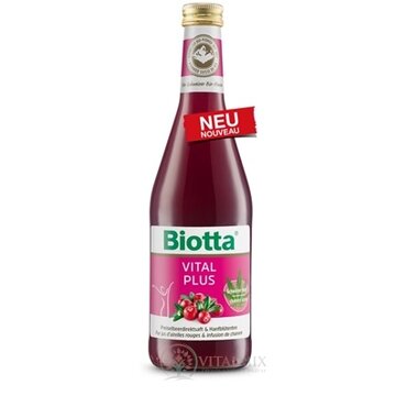 Biotta Bio šťava VITAL PLUS s brusnicami 1x500 ml obrázok