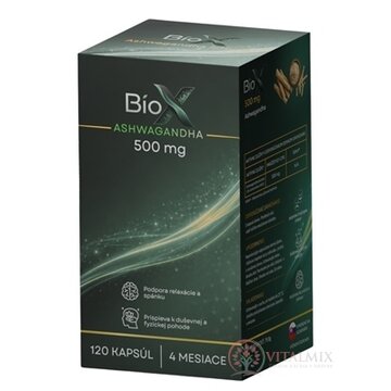 BioX ASHWAGANDA 500 mg cps 1x120 ks obrázok