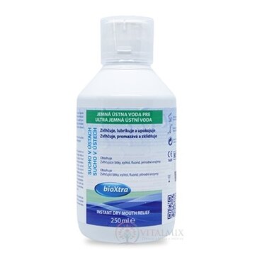 bioXtra SUCHO V ÚSTACH ústna voda jemná 1x250 ml obrázok