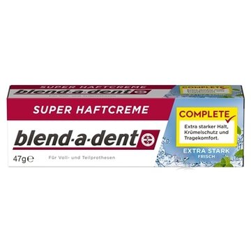 blend-a-dent EXTRA STARK FRISH complete super fixačný dentálny krém 1x47 g obrázok