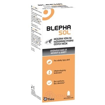 BLEPHASOL micelárna voda na hygienu viečok a rias 1x100 ml obrázok