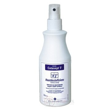 BODE Cutasept F Spray bezfarebný alkoholový dezinfekčný prostriedok na kožu 1x250 ml obrázok