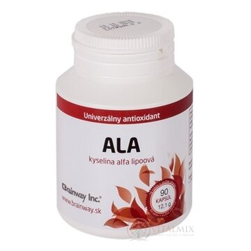 Brainway ALA - kyselina alfa lipoová cps 1x90 ks obrázok