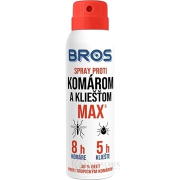 BROS spray proti komárom a kliešťom MAX 1x90 ml obrázok
