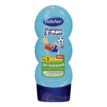 BUBCHEN KIDS SHP+SPRCH. GÉL 2v1 MALÝ FUTBALISTA 1x230 ml obrázok
