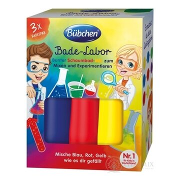 BUBCHEN KÚPEĽNÉ LABORATÓRIUM s prírodnou Aloe vera, pre farebné peny, 3×50 ml obrázok