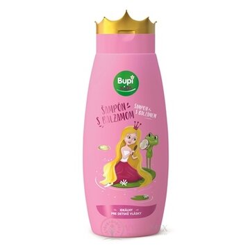 Bupi KIDS Šampón s balzamom ružový 1x250 ml obrázok