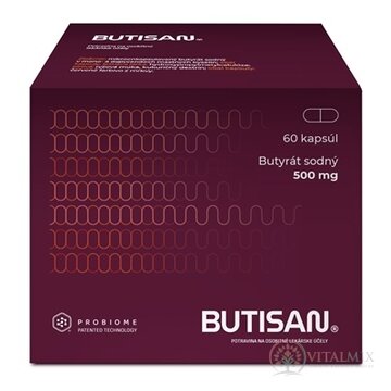 BUTISAN cps (butyrát sodný 500 mg) 1x60 ks obrázok