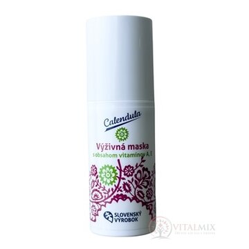 Calendula VÝŽIVNÁ MASKA krémová, s obsahom vitamínov 1x30 g obrázok