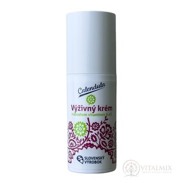 Calendula VÝŽIVNÝ KRÉM s obsahom vitamínov 1x30 g obrázok