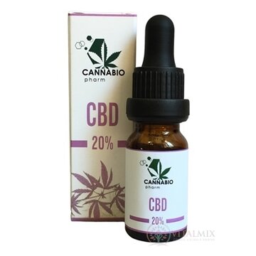 CANNABIOpharm CBD 20% konopný olej 1x10 ml obrázok