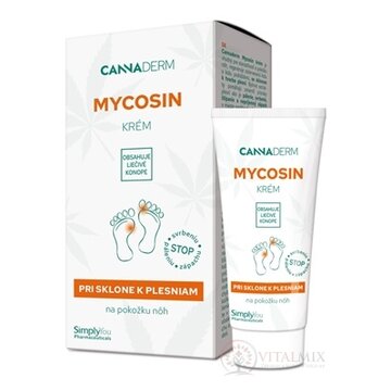 Cannaderm MYCOSIN krém na pokožku nôh 1x30 g obrázok