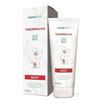 Cannaderm THERMOLKA AKUT hrejivá masážna emulzia 1x125 ml obrázok