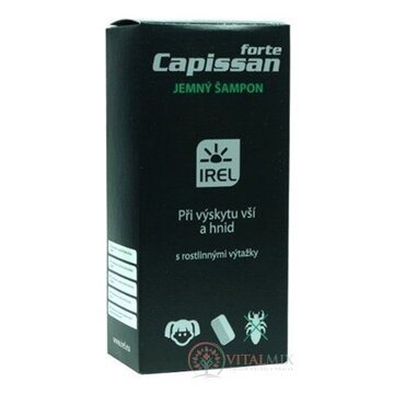 Capissan forte jemný šampón pri výskyte vší a hníd 200 ml + hrebienok, 1x1 set obrázok