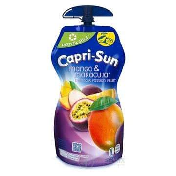 Capri Sun Mango-Maracuja pasterizovaný ovocný nápoj 1x330 ml obrázok