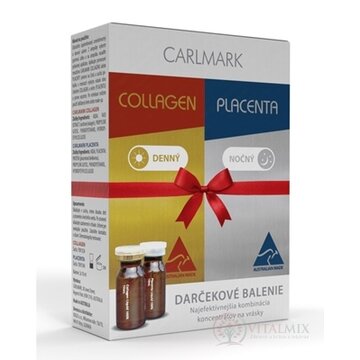 CARLMARK COLLAGEN + PLACENTA Darčekové balenie 2x10 ml, 1x1 set obrázok