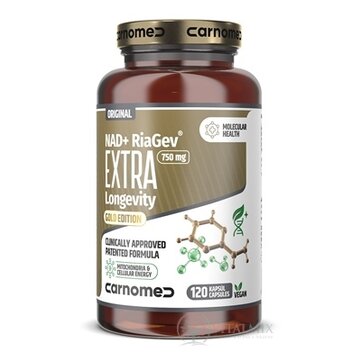 CarnoMed NAD+ RiaGev EXTRA Longevity cps 1x120 ks obrázok