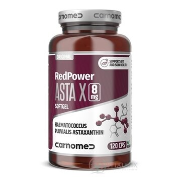 CarnoMed RedPower ASTA X 8 mg cps 1x120 ks obrázok
