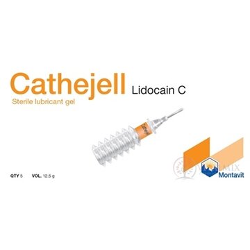 CATHEJELL LIDOCAIN C gel urt (lidokaínová instilácia 12,5 g) 1x5 ks obrázok