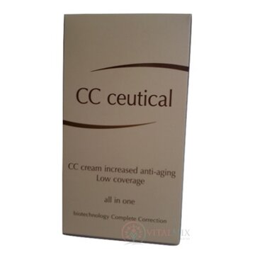 CC ceutical krém intenzívny účinok proti vráskam s jemnou krycou schopnosťou (low coverage) 1x30 ml obrázok