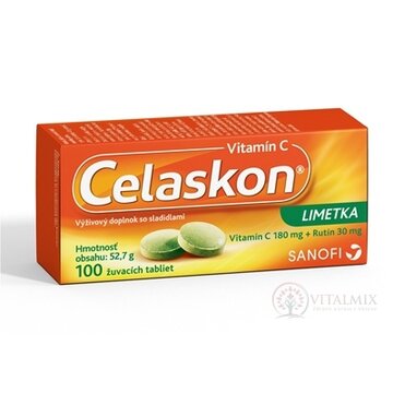Celaskon LIMETKA žuvacie tablety 1x100 ks obrázok