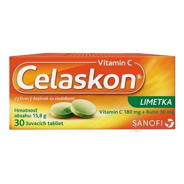 Celaskon LIMETKA žuvacie tablety 1x30 ks obrázok