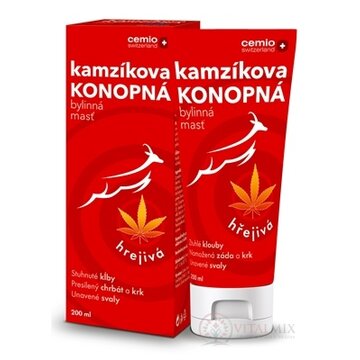 Cemio Kamzíkova konopná masť hrejivá (inov.2023) 1x200 ml obrázok