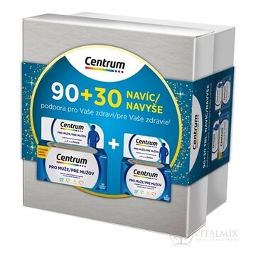 Centrum pre mužov (darčekové balenie) tbl 90+30 navyše (120 ks), 1x1 set obrázok