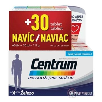 Centrum pre mužov SPRING PROMO tbl 60+30 naviac (90 ks) obrázok