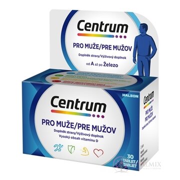 Centrum pre mužov tbl (inov. 09/2023) 1x30 ks obrázok