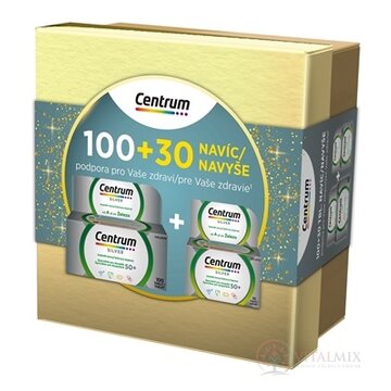 Centrum Silver (darčekové balenie) tbl 100+30 navyše (130 ks), 1x1 set obrázok
